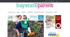 Desktop Screenshot of baystateparent.com